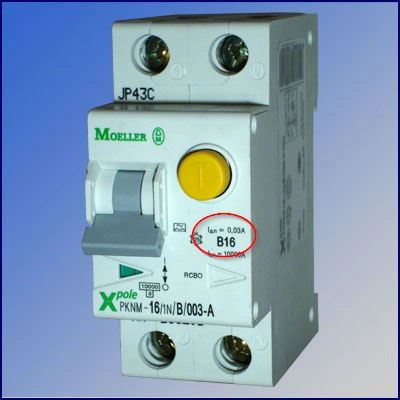 Aardlekautomaat B16/ 3mA